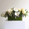 Premium White Long Table Centre