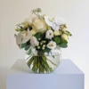 Premium Round White Table Centre