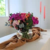 Premium Round Bright Table Centre