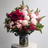 Ruby Romance Vase
