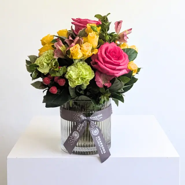 Bright Seasonal Table Centre