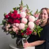 Ruby Romance Vase