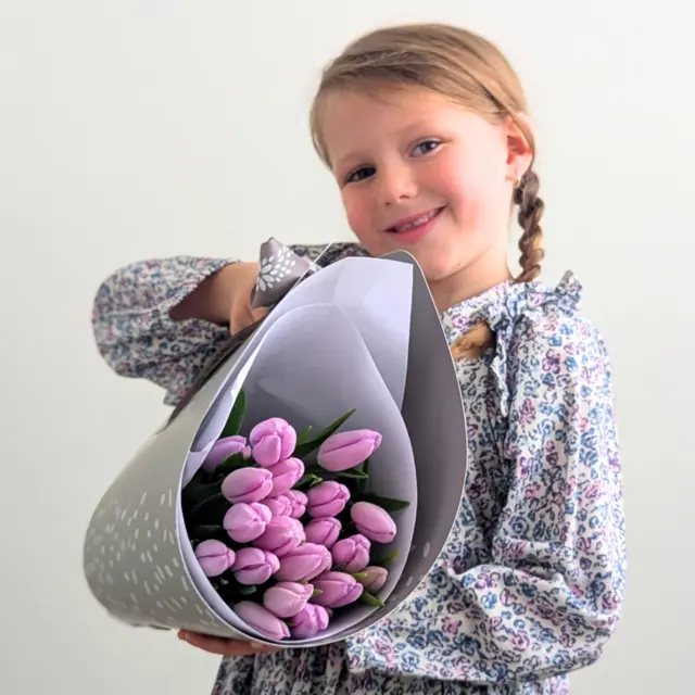 Mother's Day Tulip Wrap