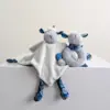 Pearsons Rattle & Comforter Blue