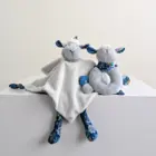 Pearsons Rattle & Comforter Blue