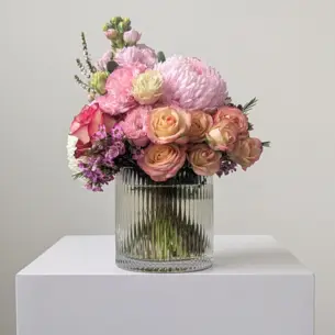 Pastel Seasonal Table Centre