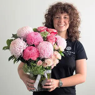 Mother's Day Blush Vase