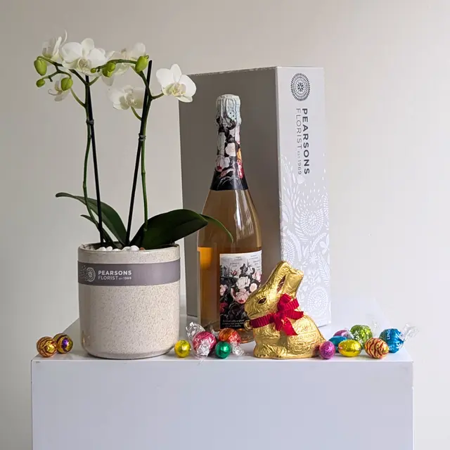 Easter Orchid & Sparkle Hamper