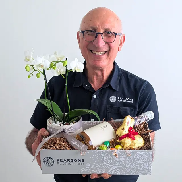 Easter Orchid & Sparkle Hamper