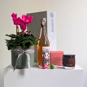 Pretty Plant + Rose Wine