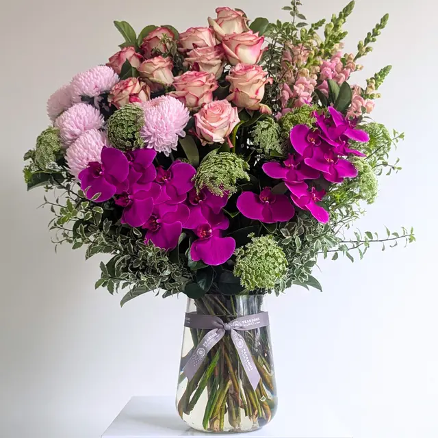 Deluxe Pink Vase