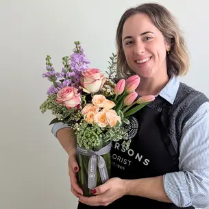 Winter Posy Vase
