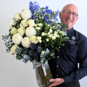 Classic Touch of Blue Vase