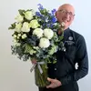 Touch of Blue Spirit Vase