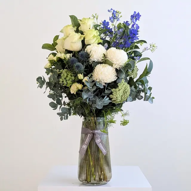 Touch of Blue Spirit Vase
