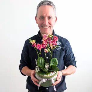 Orchid Bowl Gold