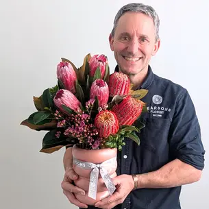Rusticana Red Vase