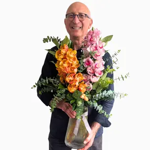 Cymbidium Orchid Vase