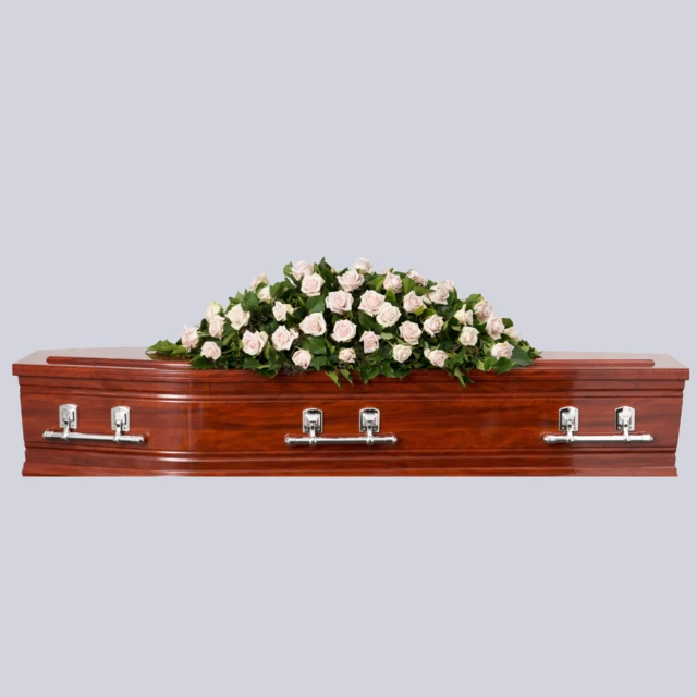 Casket Cover of Roses