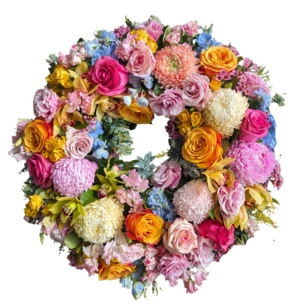 Wreath Seasonal Flowers