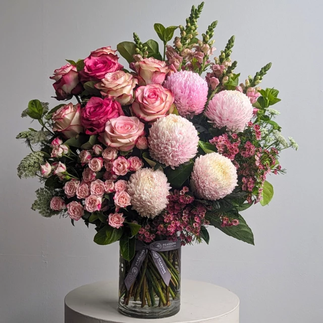 Valentine's Blush Vase