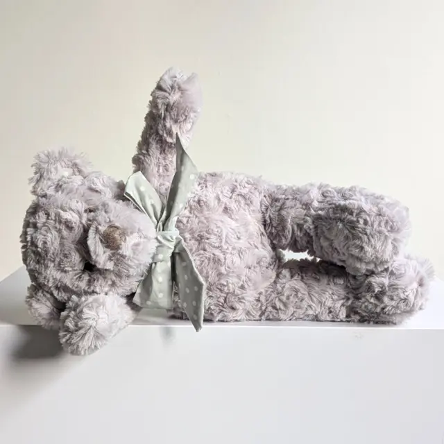 Grey / Blue Teddy