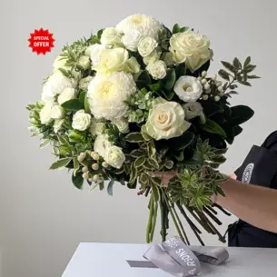 Seasonal White Bouquet