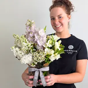 White Lilac Dream Vase