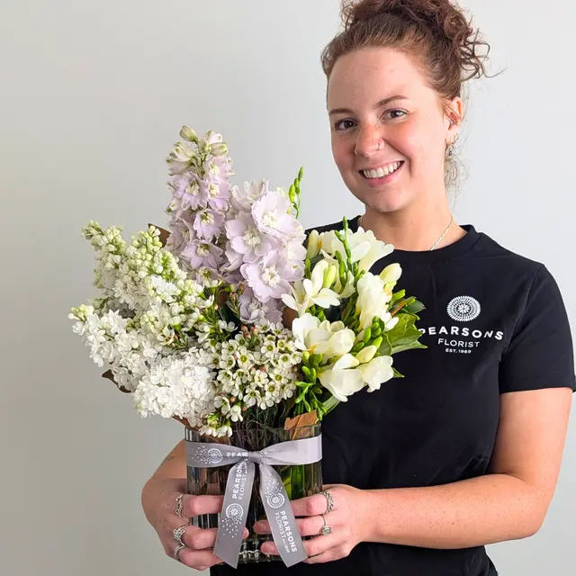 White Lilac Dream Vase