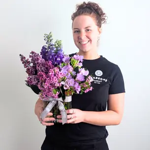 Lilac Charm Vase