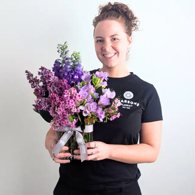 Lilac Charm Vase