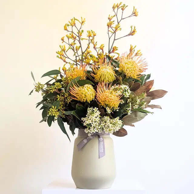 Golden Rusticana Vase