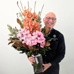 Cymbidium Orchid Vase