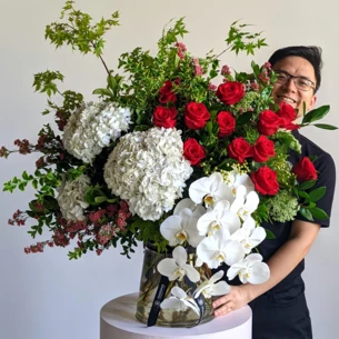 Festive Luxe Vase