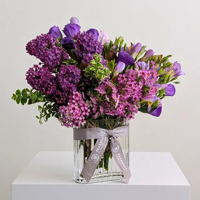 Lilac Charm Vase