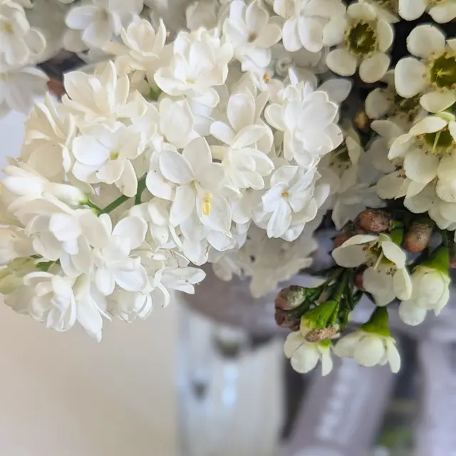 White Lilac Dream Vase