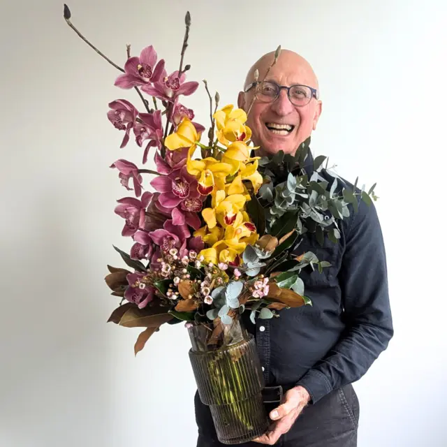 Cymbidium Orchid Vase