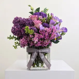 Lilac Charm Vase